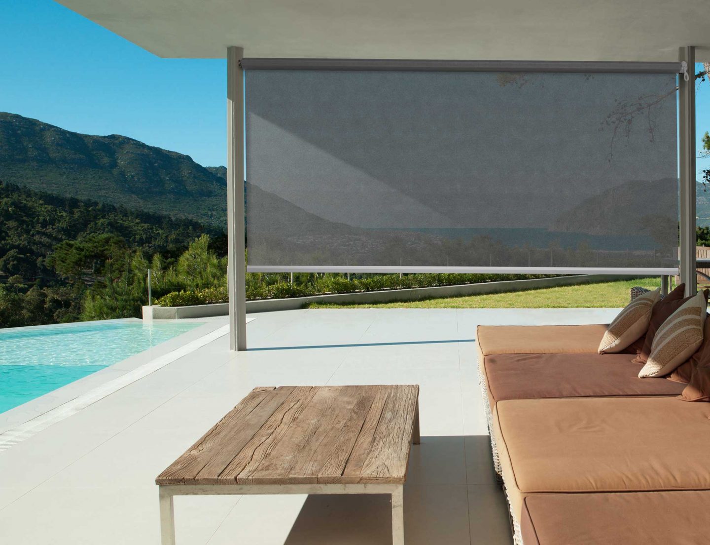 We create versatile, beautiful outdoor spaces that connect seamlessly to homes and gardens, while providing shelter from the elements. As innovators of outdoor-living solutions in New Zealand for many years, Shade Elements has become an industry leader of awnings, screens and retractable pergolas. Our products respond to our unique environment and help New Zealanders to enjoy and enhance the courtyards, sheltered retreats and outdoor rooms that have become part of our country’s contemporary design. Shade Elements’ spaces are harmonious spaces in which to relax and entertain. As market leaders, we source the best, most innovative products from around the world – including Japan, France, Spain and Australia – to provide quality solutions with longevity in mind.